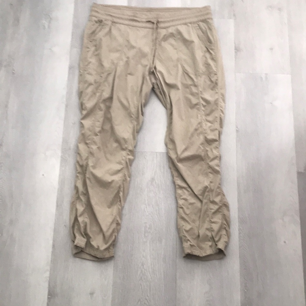 THE NORTH FACE KHAKI PANTS JOGGER WOMENS XL